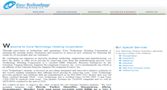 Desktop Screenshot of coretechnologycorp.com